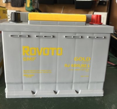 แบตเตอรี่ rovoto รุ่น 565h25l