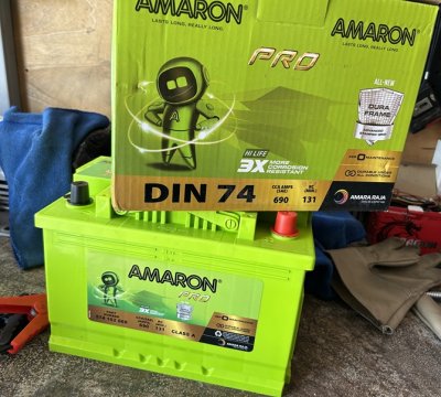 แบตเตอรี่รถยนต์ AMARON HI-LIFE LN3 รับประกัน 2ปี