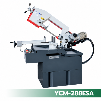 เครื่องเลื่อยสายพานระบบกึ่งอัตโนมัติ รุ่น YCM-288ESA
