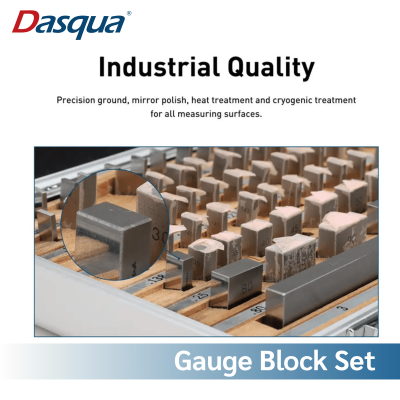 DASQUA Gauge Block Set Made of High Quality Steel