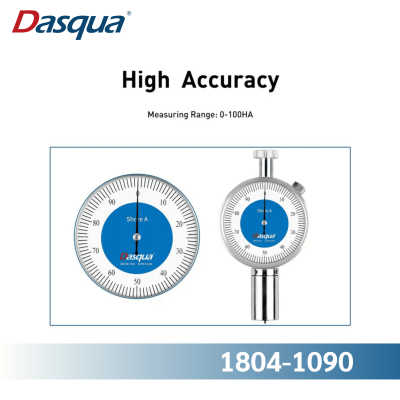 DASQUA t Pocket Size Portable Shore A Hardness Meter Tester 0-100HA Shore Durometer