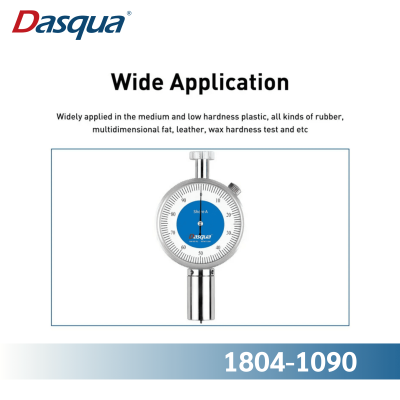 DASQUA t Pocket Size Portable Shore A Hardness Meter Tester 0-100HA Shore Durometer