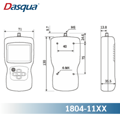 Dasqua 1804-11XX Digital Force Gauge