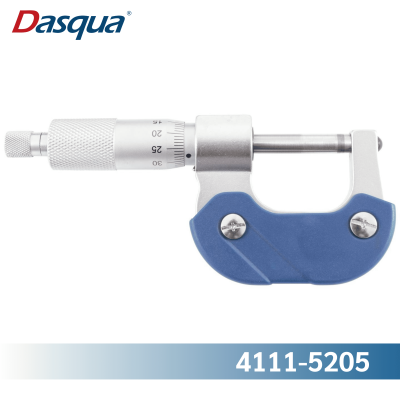 Dasqua 4111-5205 Outside micrometer 0 - 25 mm Reading: 0.01 mm