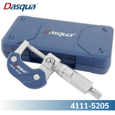 Dasqua 4111-5205 Outside micrometer 0 - 25 mm Reading: 0.01 mm