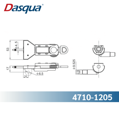 DASQUA Digital Depth Gauge 4710-1205