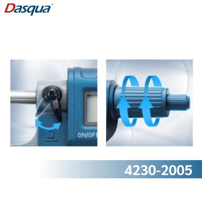 Dasqua ดิจิตอลไมโครมิเตอร์ระดับโปร รุ่น 4230-2XXX-A