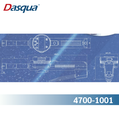 Dasqua Digital 3-Point Snap-Open Bore Gauge