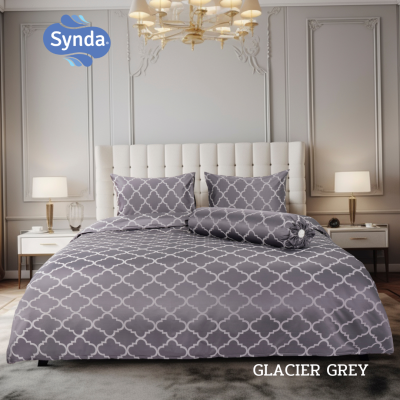 ผ้าปูที่นอนรัดมุม รุ่น GLACIER GREY ผ้าปูที่นอนรัดมุม รุ่น GLACIER GREY
