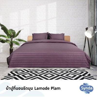 Fitted bed sheet, LAMODE PLAM Fitted bed sheet, LAMODE PLAM