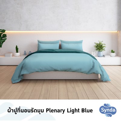 Fitted bed sheet, PLENARY LIGHT BLUE Fitted bed sheet, PLENARY LIGHT BLUE