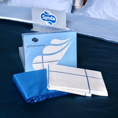 ชุดเซทผ้าปูที่นอนผ้านวมเย็บติด SIMPLE LIFE BLUE ชุดเซทผ้าปูที่นอนผ้านวมเย็บติด SIMPLE LIFE BLUE
