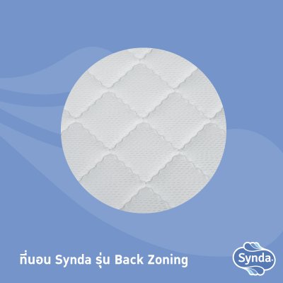 Synda ที่นอนรุ่น Back Zoning Synda ที่นอนรุ่น Back Zoning