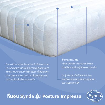 Synda mattress Posture Impressa