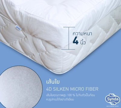 Topper Synda Silken Micro Fiber