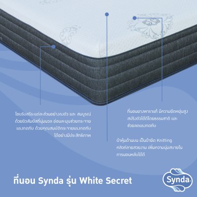 Synda Mattress White Secret