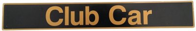 Black & Gold Name Plate