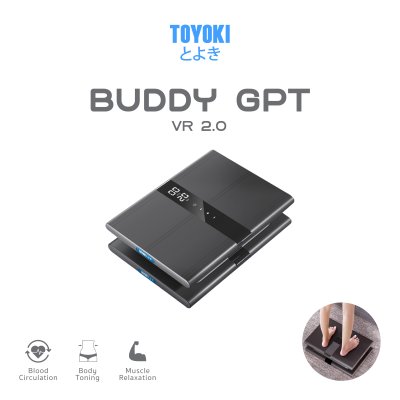 TOYOKI Buddy GPT เครื่องผ่อนคลายกล้ามเนื้อ สั่นสลายไขมัน รุ่น VR 2.0