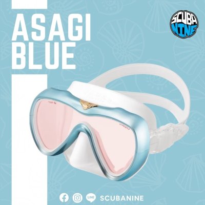แถมฟรี mask strap  หน้ากากดำน้ำ Gull vader fanette ไซส์เล็กลง เหมาะกับคนที่หน้าเล็ก