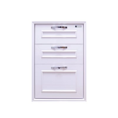ตู้ลิ้นชัก (ฝัง) RZ-222 สีขาว