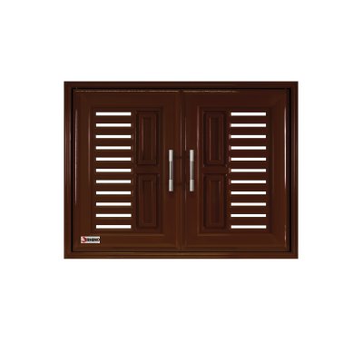 บานซิงคู่ VC สีน้ำตาล