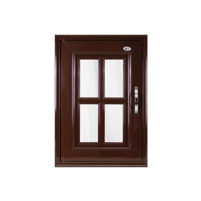 บานซิงค์เดี่ยว M1 สีน้ำตาล