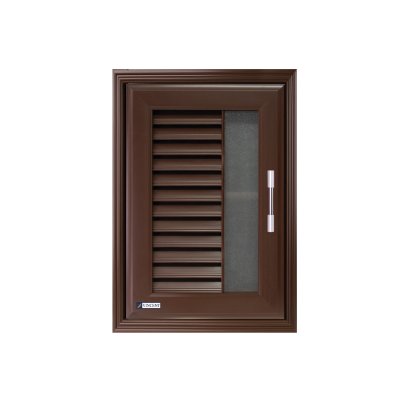 บานซิงค์เดี่ยว OK สีน้ำตาล