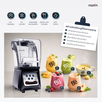 Madin เครื่องปั่นอเนกประสงค์ รุ่น T35SE