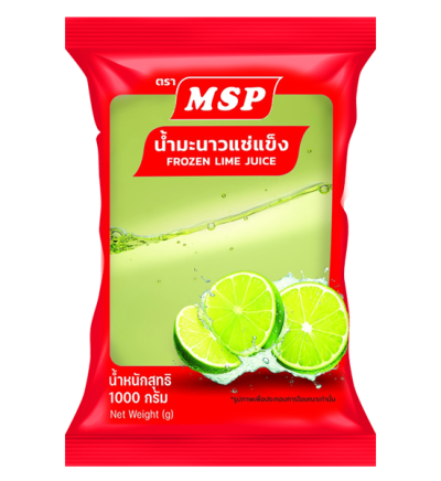 น้ำมะนาวแช่แข็ง ตรา เอ็มเอสพี