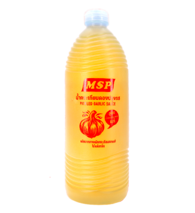 น้ำกระเทียมดองปรุงรส ตรา เอ็มเอสพี