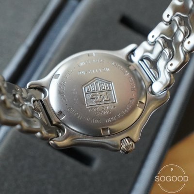 Tag heuer S/el ก้างปลา WG1113 หน้าเทาสองชั้น