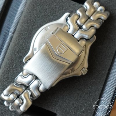 Tag heuer S/el ก้างปลา WG1113 หน้าเทาสองชั้น