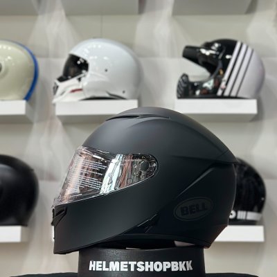 หมวกกันน็อคเต็มใบ BELL LITHIUM SOLID MATTE BLACK