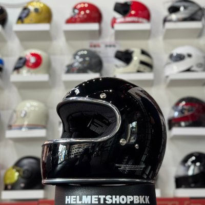 หมวกกันน็อคเต็มใบ BILTWELL GRINGO GLOSS BLACK