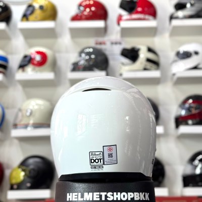 หมวกกันน็อคเต็มใบ BILTWELL LANE SPLITTER GLOSS WHITE