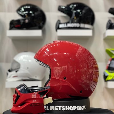 หมวกกันน็อคเต็มใบ BELL BROOZER DUPLET GLOSS RED