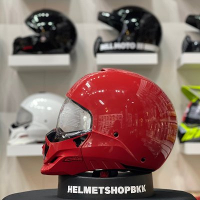 หมวกกันน็อคเต็มใบ BELL BROOZER DUPLET GLOSS RED