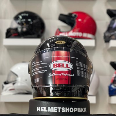 หมวกกันน็อคเต็มใบ BELL BULLITT CARBON TT GLOSS BLACK GOLD