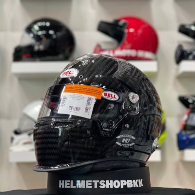 หมวกรถยนต์ BELL HELMET CARBON DUCKBILL (HANS)