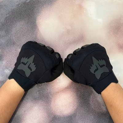 ถุงมือผู้ใหญ่ FOX DIRTPAW GLOVE BLACK BLACK BLACK