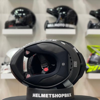 หมวกกันน็อคเต็มใบ RACE STAR DLX FLEX FASTHOUSE STREET PUNK MATTE BLACK