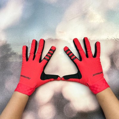 ถุงมือไบท์เกอร์ FASTHOUSE HELIX PODIUM GLOVE RED