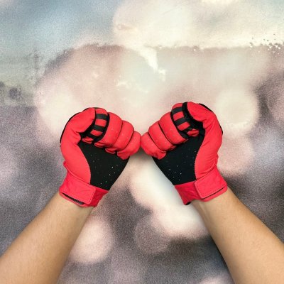 ถุงมือไบท์เกอร์ FASTHOUSE HELIX PODIUM GLOVE RED