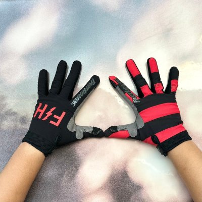 FASTHOUSE SPEED STYLE AKIN GLOVE BLACK RED