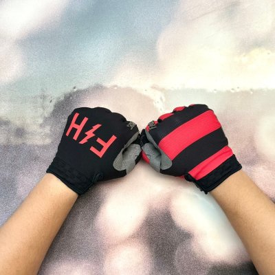 FASTHOUSE SPEED STYLE AKIN GLOVE BLACK RED
