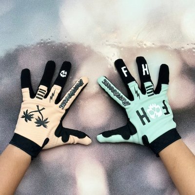 FASTHOUSE SPEED STYLE FORTUNE GLOVE MINT PEACH