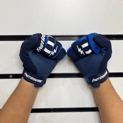 FASTHOUSE SPEED STYLE HOT WHEELS GLOVE ELECTRIC BLUE