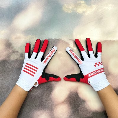 FASTHOUSE SPEED STYLE MOD GLOVE RED WHITE