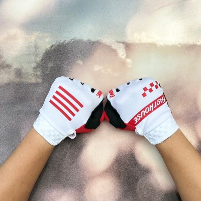 FASTHOUSE SPEED STYLE MOD GLOVE RED WHITE