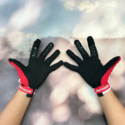 FASTHOUSE SPEED STYLE MOD GLOVE RED WHITE